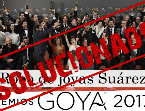 Detenido el ladrón de los Goya 2017